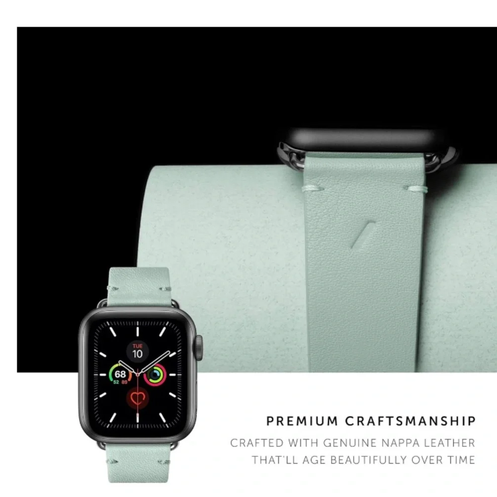 NATIVE UNION - Classic Strap for Apple Watch - 42/44 - Sage Green
